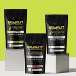 Gigawatt Coffee Single Origin Coffee Sampler Pack, 3 bags of premium coffee: Organic Honduran, Wahgi Valley Papua New Guinea, and Costa Rican Tarrazu. Medium light roast and light roast.