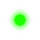 Glowing green dot.